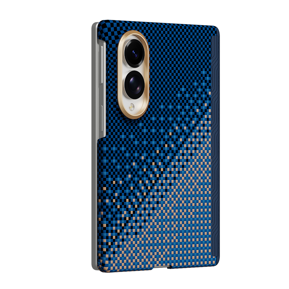 Galaxy Z Fold 8 Kılıf M-safe Şarj Özellikli Raptic Aramid SkinPro Serenity Serisi Kapak - 1