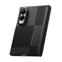 Galaxy Z Fold 8 Kılıf M-safe Şarj Özellikli Metal Kamera Çerçeveli Raptic Aramid SkinPro Serisi Karbon Kapak - 1