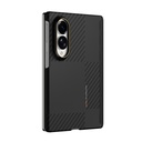 Galaxy Z Fold 8 Kılıf M-safe Şarj Özellikli Metal Kamera Çerçeveli Raptic Aramid SkinPro Serisi Karbon Kapak - 4