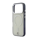 Apple iPhone 17 Pro Max Uyumlu Kılıf Mercedes Benz Orjinal Lisanslı M-safe Şarj Özellikli Saydam Yüzey İkonik 3D Metal Logolu Kapak - 5