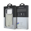 Apple iPhone 17 Pro Max Uyumlu Kılıf Mercedes Benz Orjinal Lisanslı M-safe Şarj Özellikli Saydam Yüzey İkonik 3D Metal Logolu Kapak - 7
