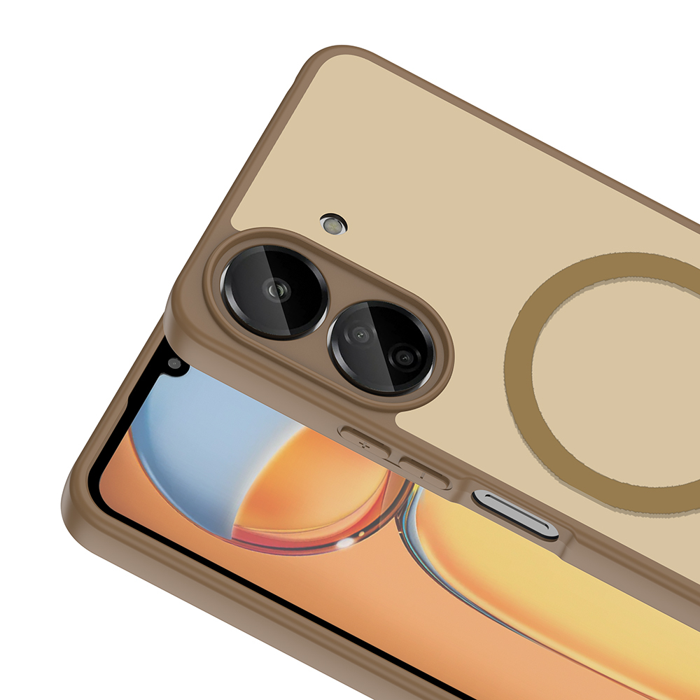 Xiaomi Redmi 13C Uyumlu Kılıf M-safe Şarj Özellikli Zore Babet Kapak - 2