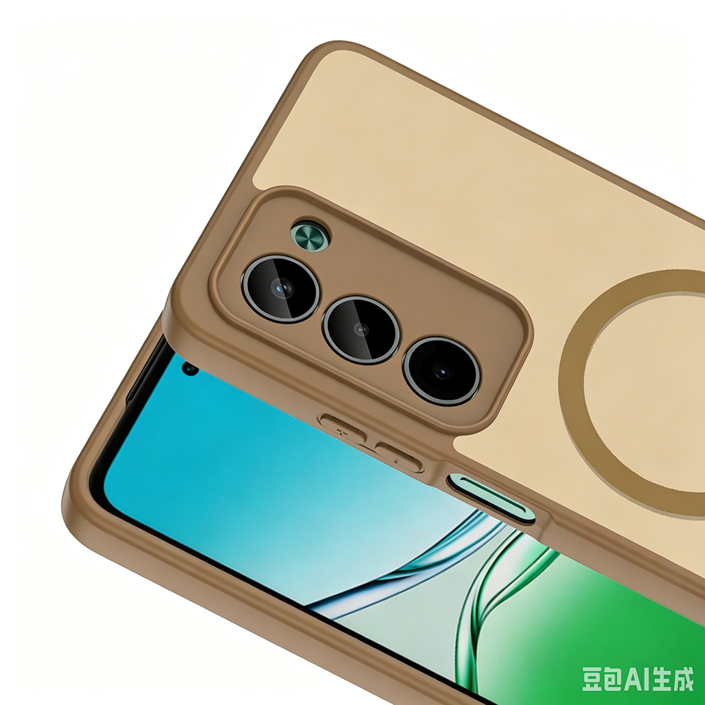 Xiaomi Redmi 15 Uyumlu Kılıf M-safe Şarj Özellikli Zore Babet Kapak - 2