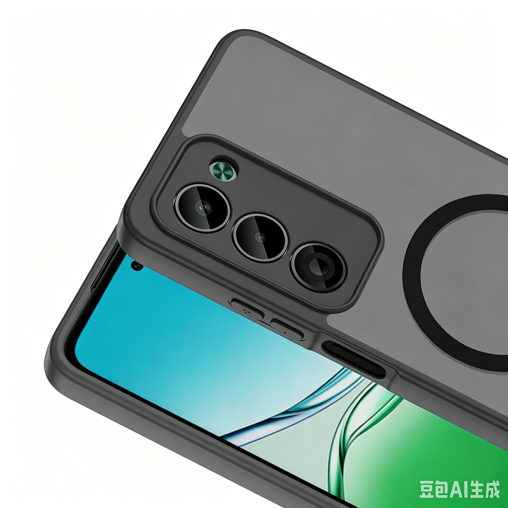 Xiaomi Redmi 15 Uyumlu Kılıf M-safe Şarj Özellikli Zore Babet Kapak - 2