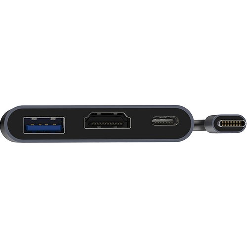 Recci RH05 Type-C to Type-C PD100W + HDMI 4K@30Hz + USB3.0 Bağlantı Özellikli 3in1 Hub