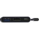Recci RH05 Type-C to Type-C PD100W + HDMI 4K@30Hz + USB3.0 Bağlantı Özellikli 3in1 Hub