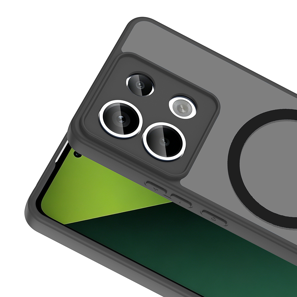 Xiaomi Redmi Note 13 Pro 5G Uyumlu Kılıf M-safe Şarj Özellikli Zore Babet Kapak - 2