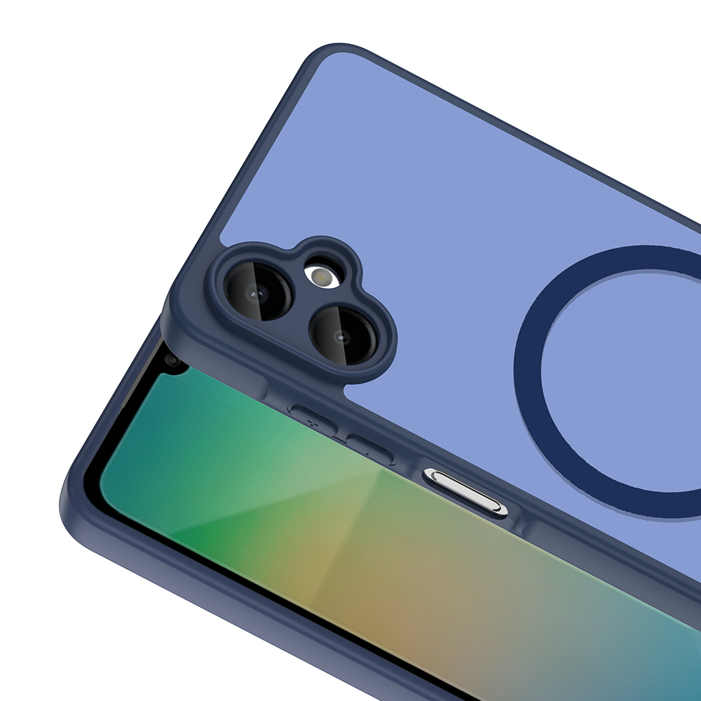 Samsung Galaxy A06 Uyumlu Kılıf M-safe Şarj Özellikli Zore Babet Kapak - 2
