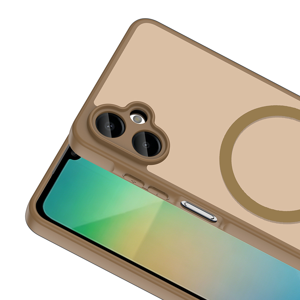 Samsung Galaxy A06 Uyumlu Kılıf M-safe Şarj Özellikli Zore Babet Kapak - 2