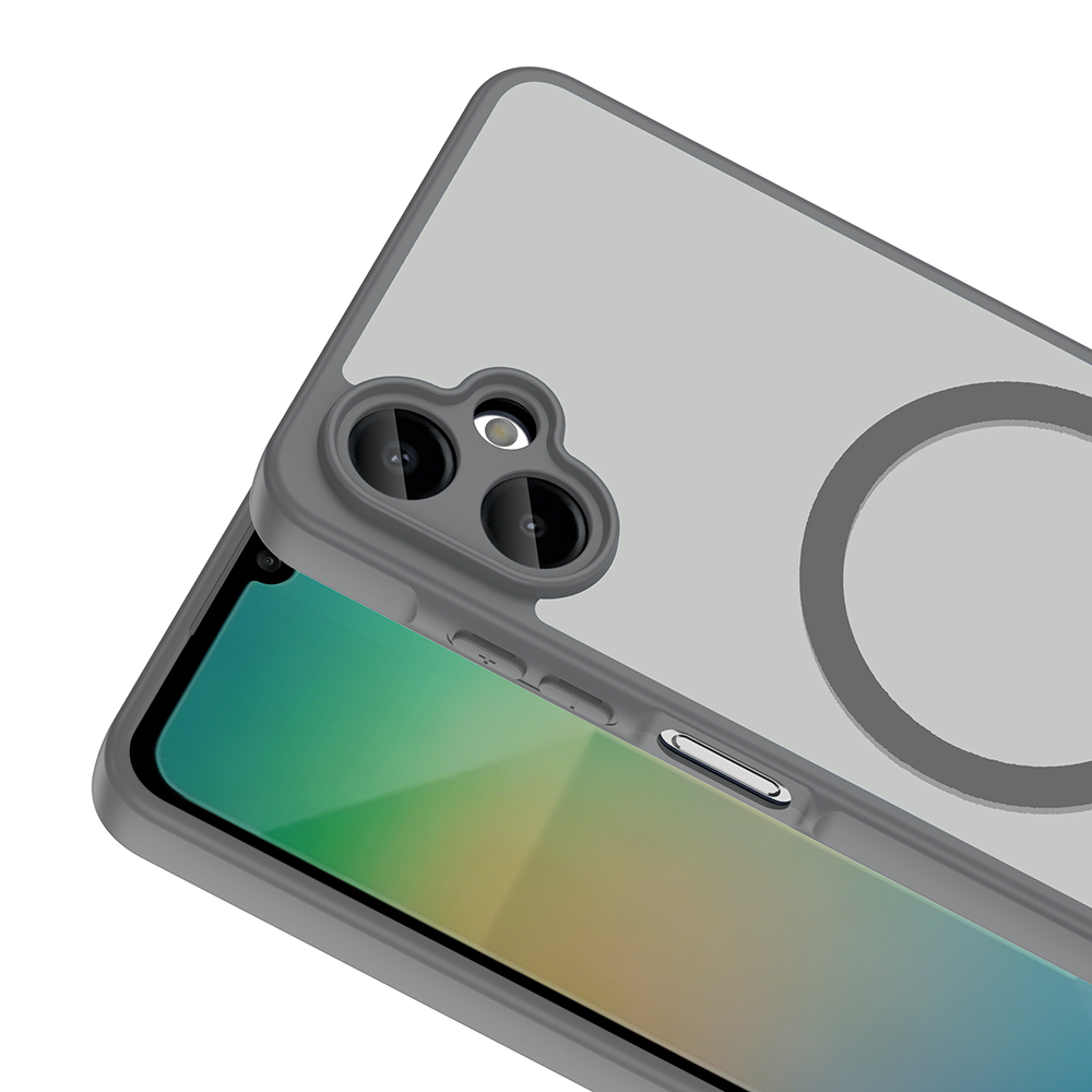 Samsung Galaxy A06 Uyumlu Kılıf M-safe Şarj Özellikli Zore Babet Kapak - 2