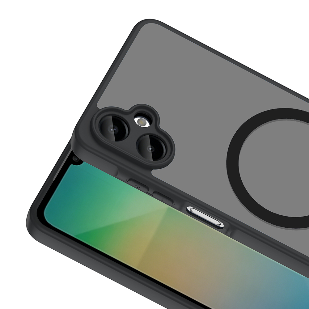 Samsung Galaxy A06 Uyumlu Kılıf M-safe Şarj Özellikli Zore Babet Kapak - 2