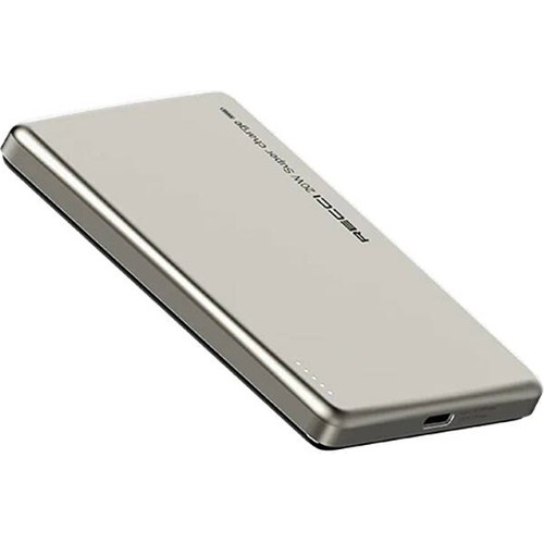 Recci RPB-W20 Taşınabilir Wireless Şarj ve PD Hızlı Şarj Özellikli Powerbank 15W 4900mAh