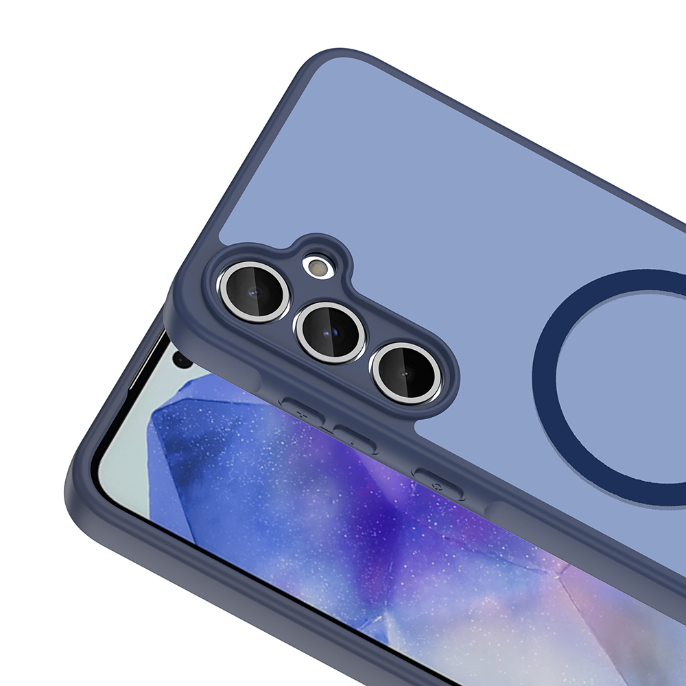 Samsung Galaxy A35 Uyumlu Kılıf M-safe Şarj Özellikli Zore Babet Kapak - 2