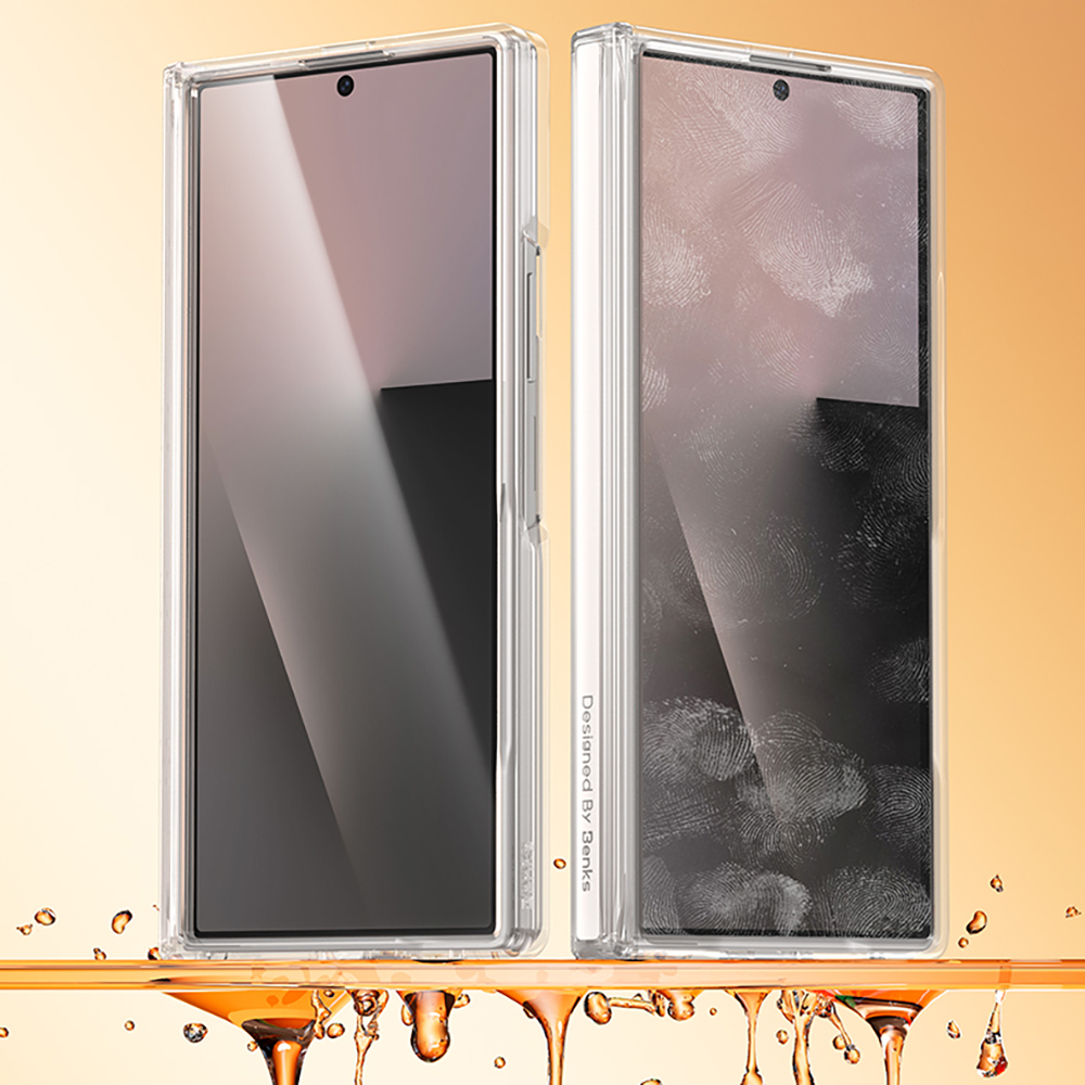 Galaxy Z Fold 8 Ultra Benks Crystal Grand Combo Üçlü Aksesuar Seti (Ön Arka Şeffaf Kapak + Ekran Koruyucu) - 3