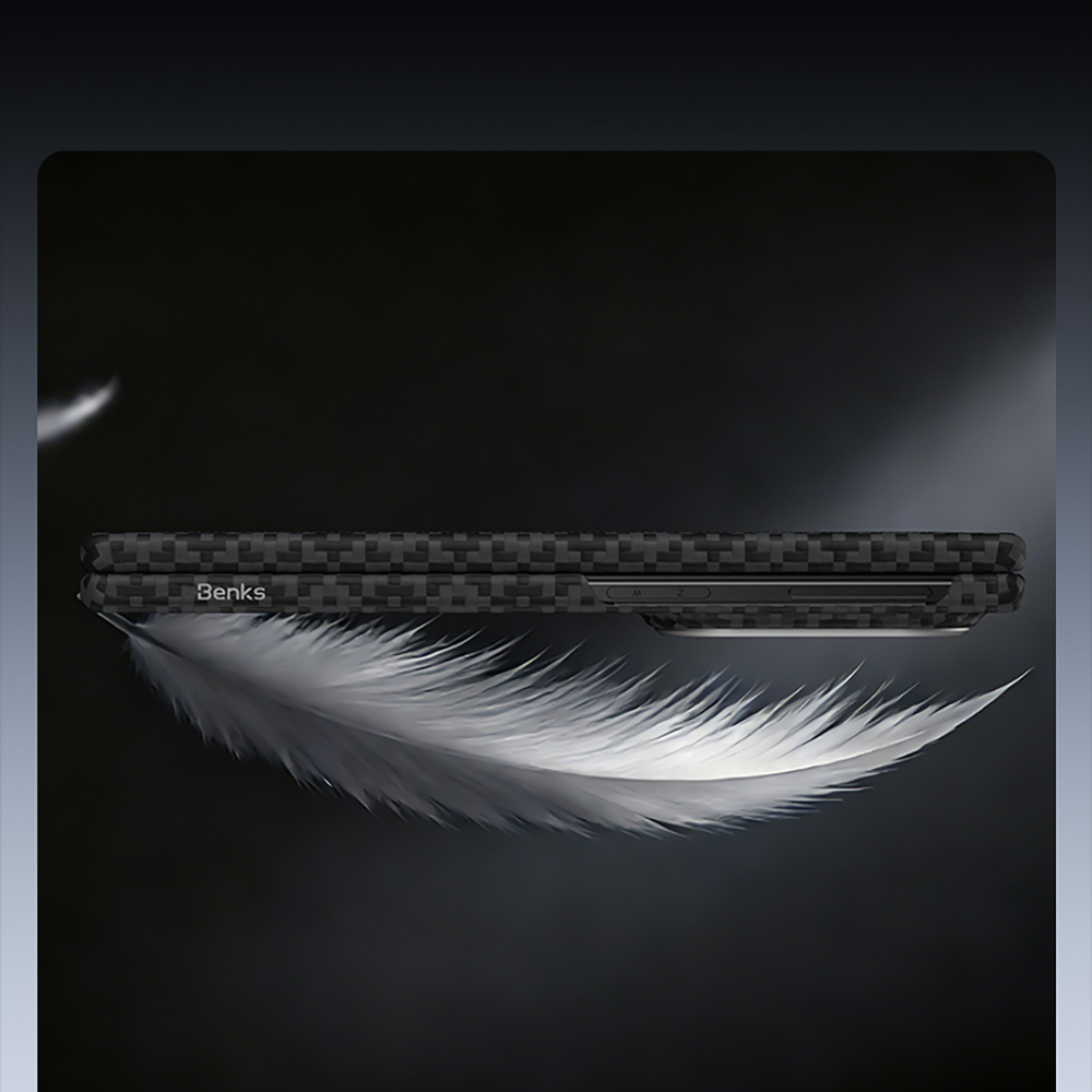 Galaxy Z Fold 8 Benks ArmorAir ArmorGrid Grand Combo Üçlü Aksesuar Seti (Ön Arka Kevlar Karbon Kapak + Ekran Koruyucu) - 3