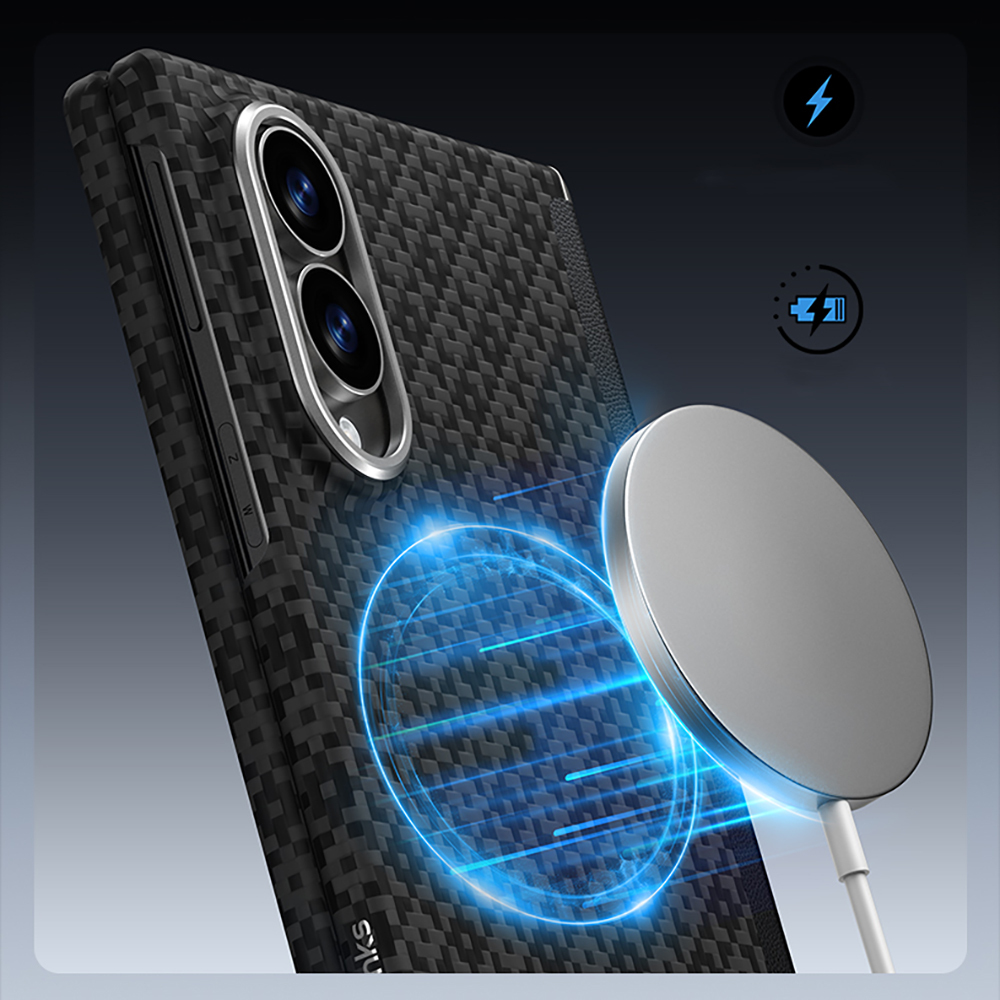 Galaxy Z Fold 8 Benks ArmorAir ArmorGrid Grand Combo Üçlü Aksesuar Seti (Ön Arka Kevlar Karbon Kapak + Ekran Koruyucu) - 6
