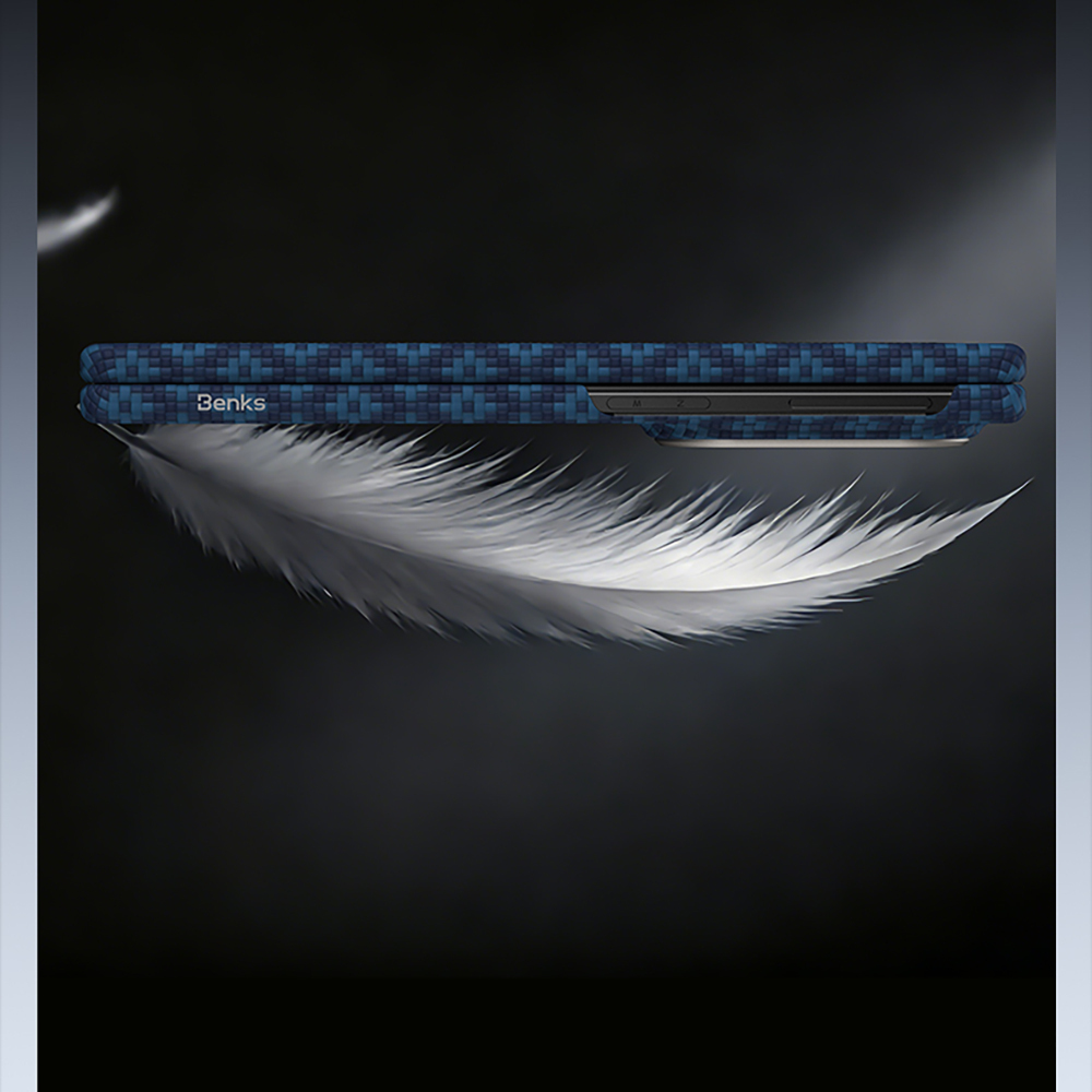 Galaxy Z Fold 8 Benks ArmorAir ArmorGrid Grand Combo Üçlü Aksesuar Seti (Ön Arka Kevlar Karbon Kapak + Ekran Koruyucu) - 11