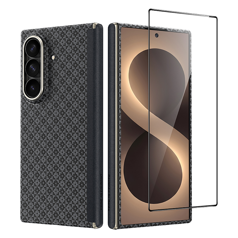 Galaxy Z Fold 8 Ultra Benks ArmorAir ArmorGrid Grand Combo Üçlü Aksesuar Seti (Ön Arka Kevlar Karbon Kapak + Ekran Koruyucu) - 2