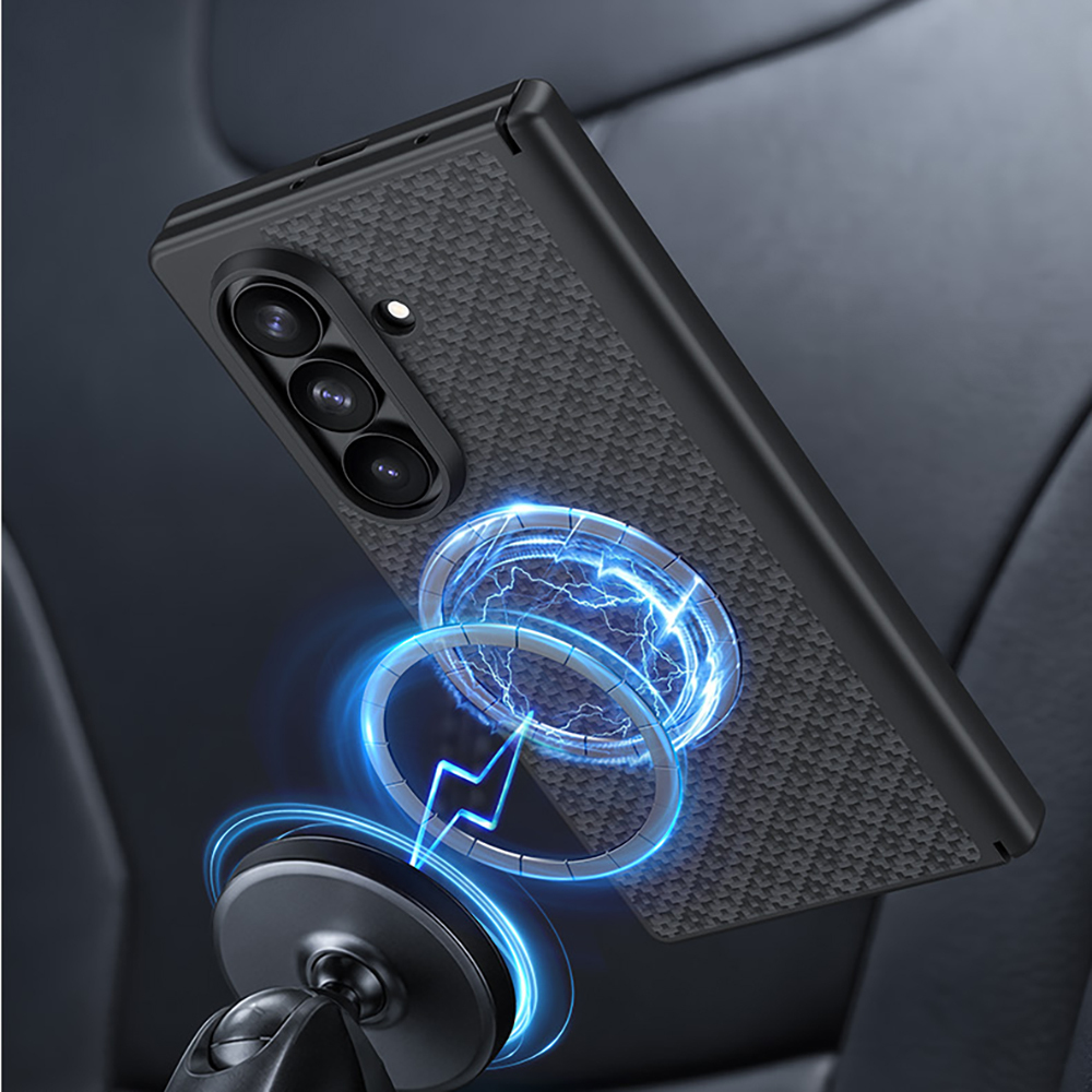 Galaxy Z Fold 8 Ultra Benks ArmorPro ArmorGrid Grand Combo Üçlü Aksesuar Seti (Ön Arka Kevlar Karbon Kapak + Ekran Koruyucu) - 4