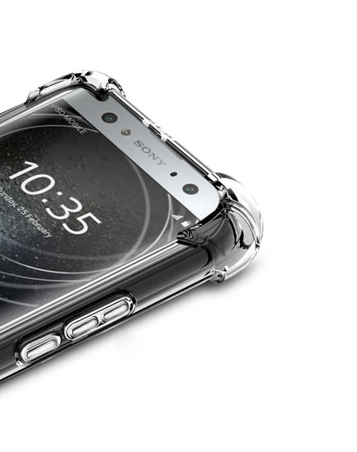 Sony Xperia XA2 Uyumlu Kılıf Zore Nitro Anti Shock Silikon - 1