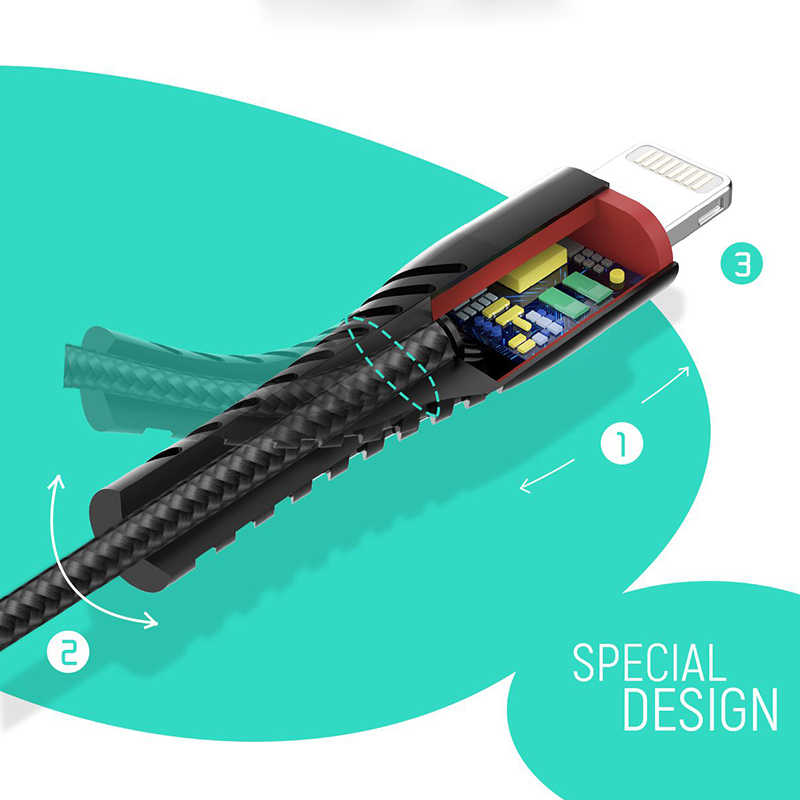 Xipin LX18 Usb Micro Kablo 1.2M - 3