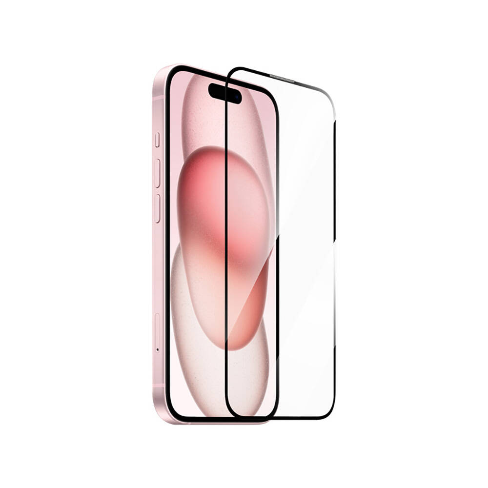 Apple iPhone 16 Pro Max Uyumlu Wiwu GT-014 Polimer Oleofobik Kaplama Şeffaf Pürüzsüz Temperli Cam Ekran Koruyucu 25'li Paket - 4