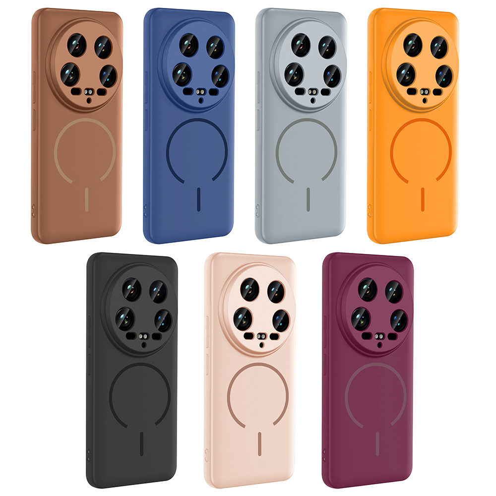 Xiaomi 14 Ultra Uyumlu Kılıf M-safe Şarj Özellikli Zore Meta Kapak - 15