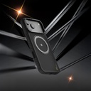 Apple iPhone 17 Uyumlu Kılıf M-safe Şarj Özellikli Metal Standlı Lenyes CK225 Kapak - 4
