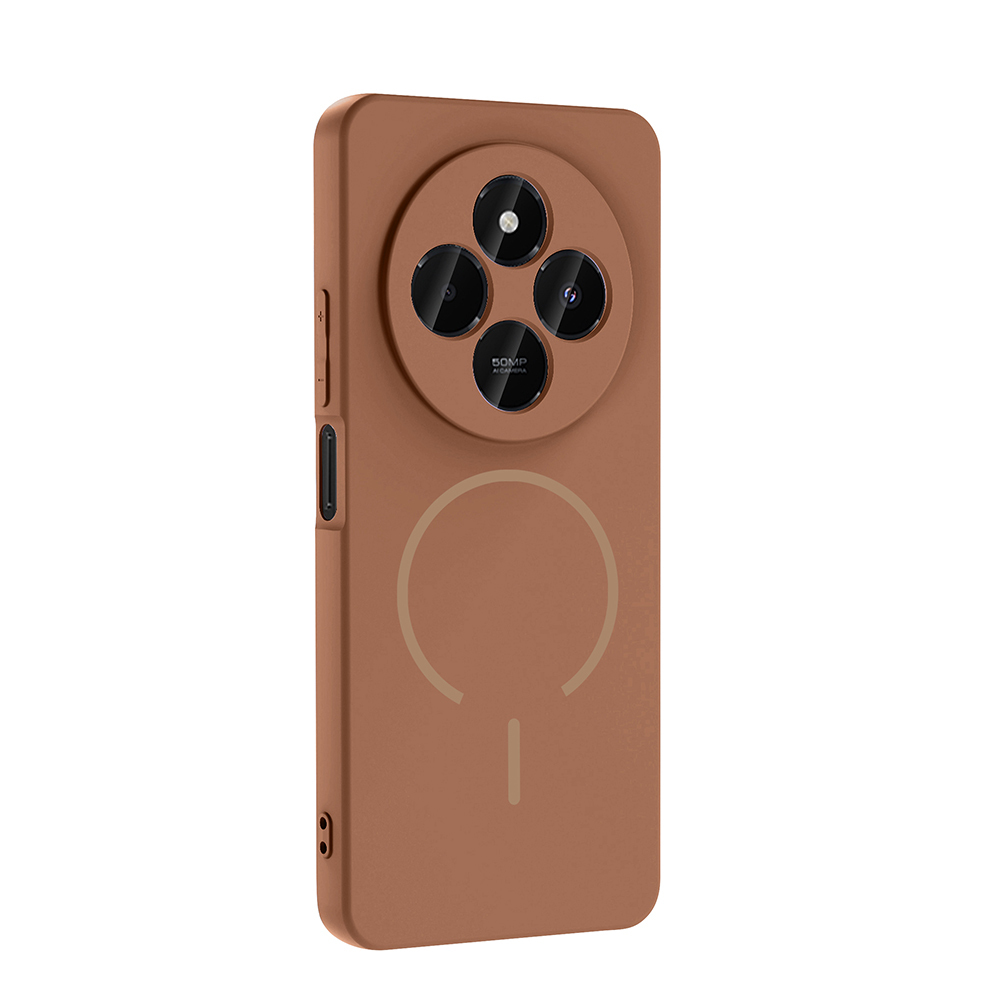 Xiaomi Redmi 14C Uyumlu Kılıf M-safe Şarj Özellikli Zore Meta Kapak - 2