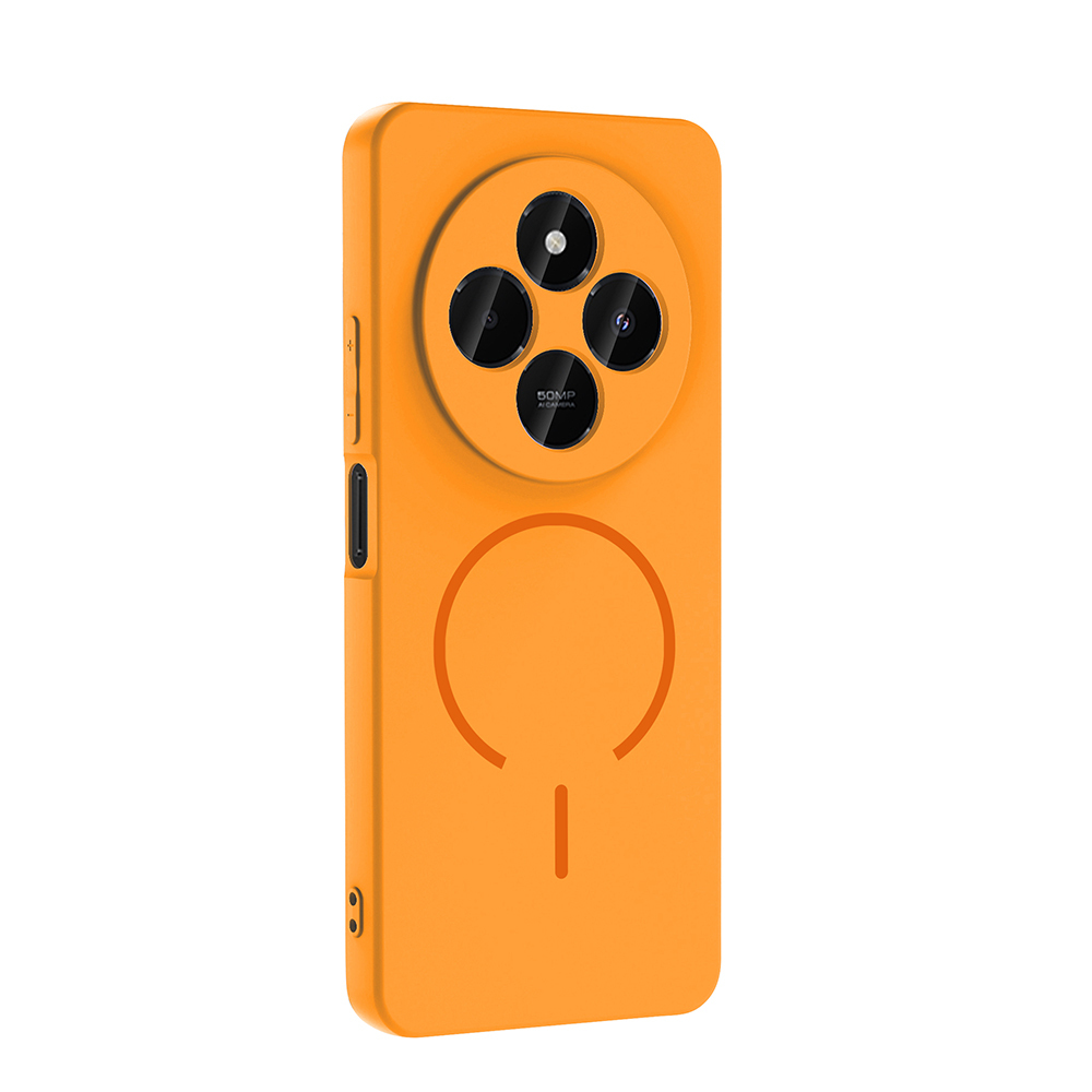 Xiaomi Redmi 14C Uyumlu Kılıf M-safe Şarj Özellikli Zore Meta Kapak - 3
