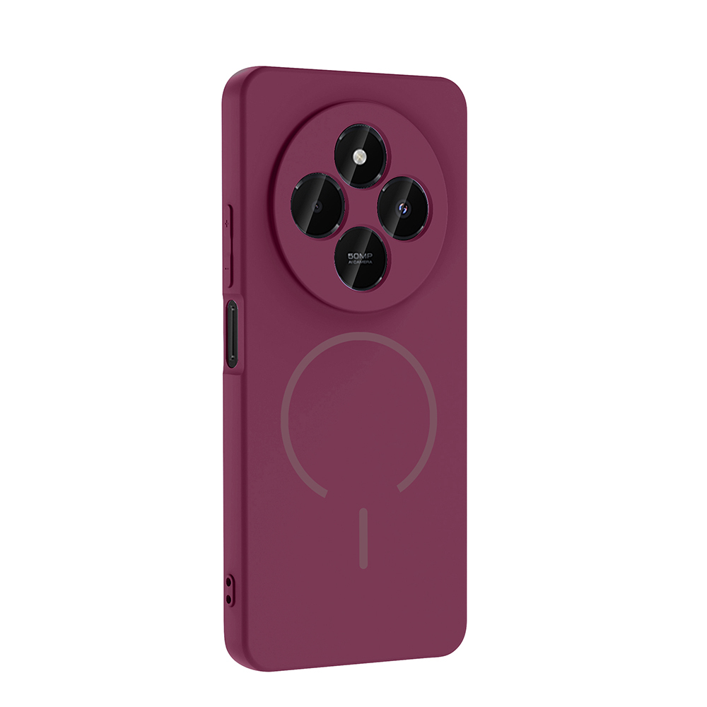 Xiaomi Redmi 14C Uyumlu Kılıf M-safe Şarj Özellikli Zore Meta Kapak - 5
