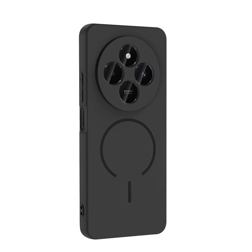 Xiaomi Redmi 14C Uyumlu Kılıf M-safe Şarj Özellikli Zore Meta Kapak - 7