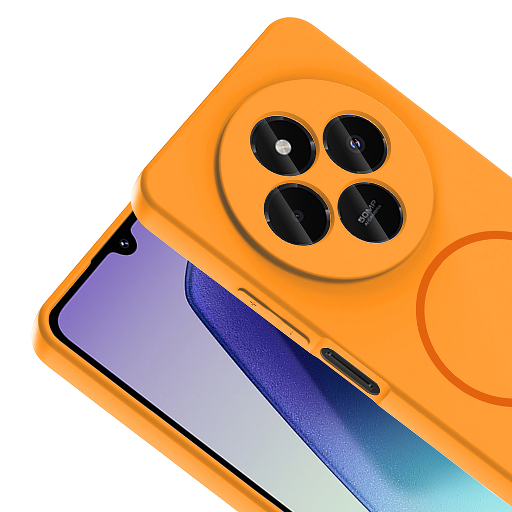 Xiaomi Redmi 14C Uyumlu Kılıf M-safe Şarj Özellikli Zore Meta Kapak - 10