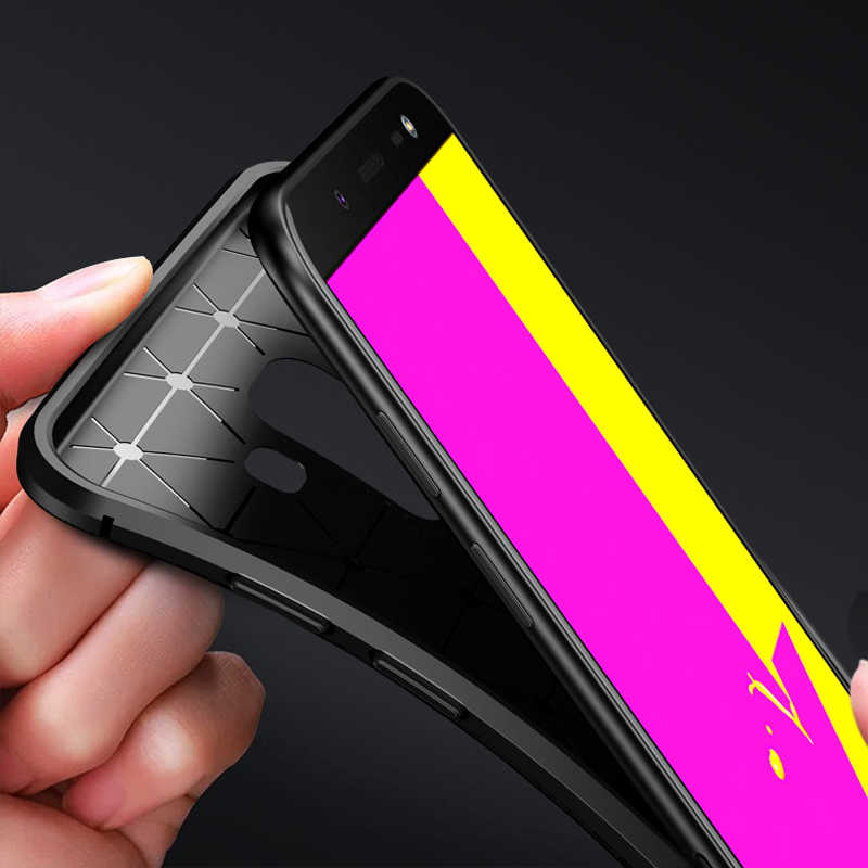 Samsung Galaxy J6 Uyumlu Kılıf Zore Negro Silikon Kapak - 4