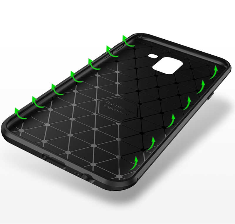 Samsung Galaxy J6 Uyumlu Kılıf Zore Negro Silikon Kapak - 9