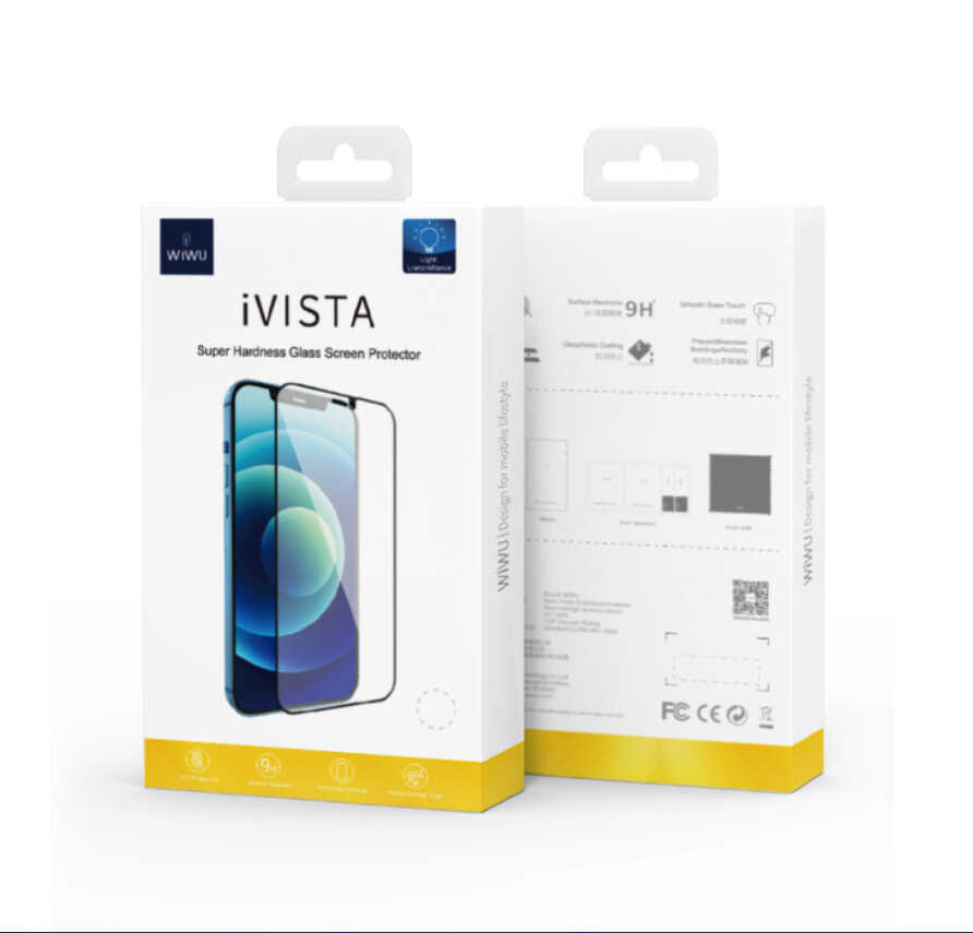 Apple iPhone 11 Pro Max Uyumlu Wiwu iVista Super Hardness Ekran Koruyucu - 9