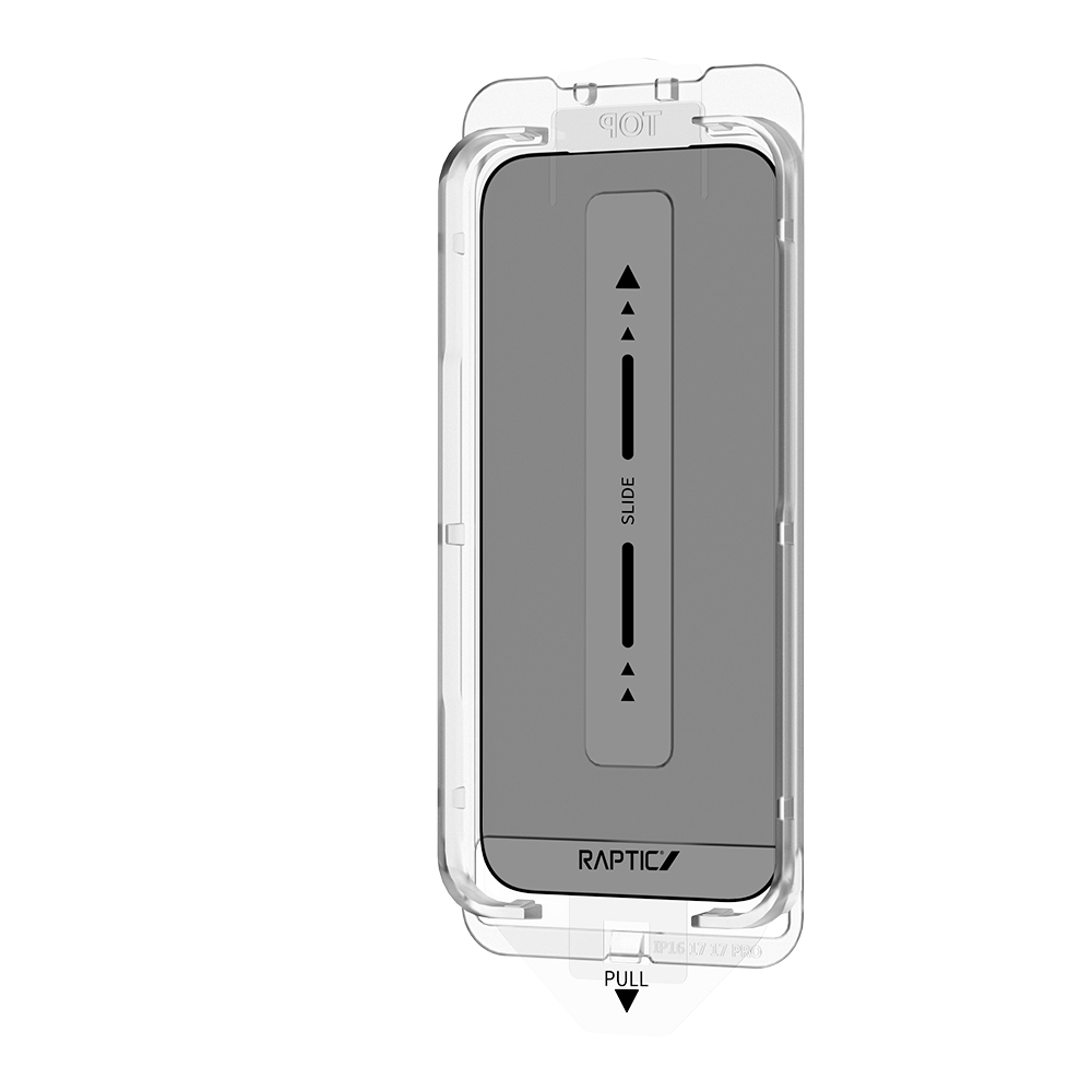 Apple iPhone 17 Uyumlu Raptic Air Glass 2.5D Privacy Hayalet Ekran Koruyucu 2 Adet + Kolay Uygulama Aparatlı - 4