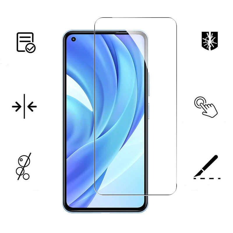 Infinix Note 8i Uyumlu Zore Maxi Glass Temperli Cam Ekran Koruyucu - 5