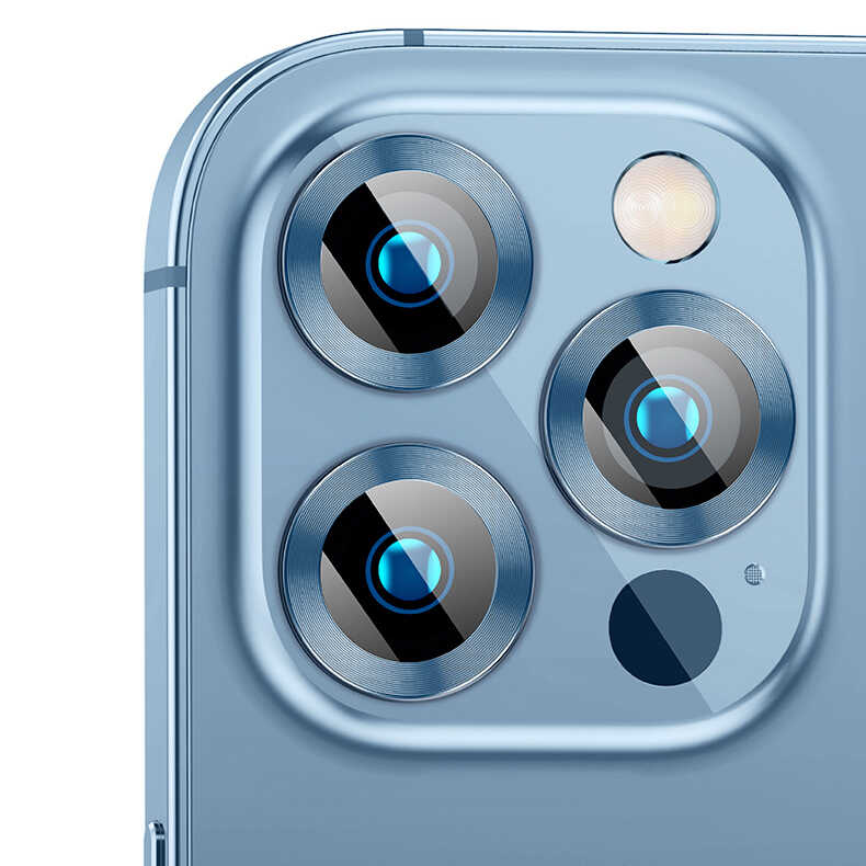 Apple iPhone 13 Pro Max Uyumlu Zore CL-02 Kamera Lens Koruyucu - 3
