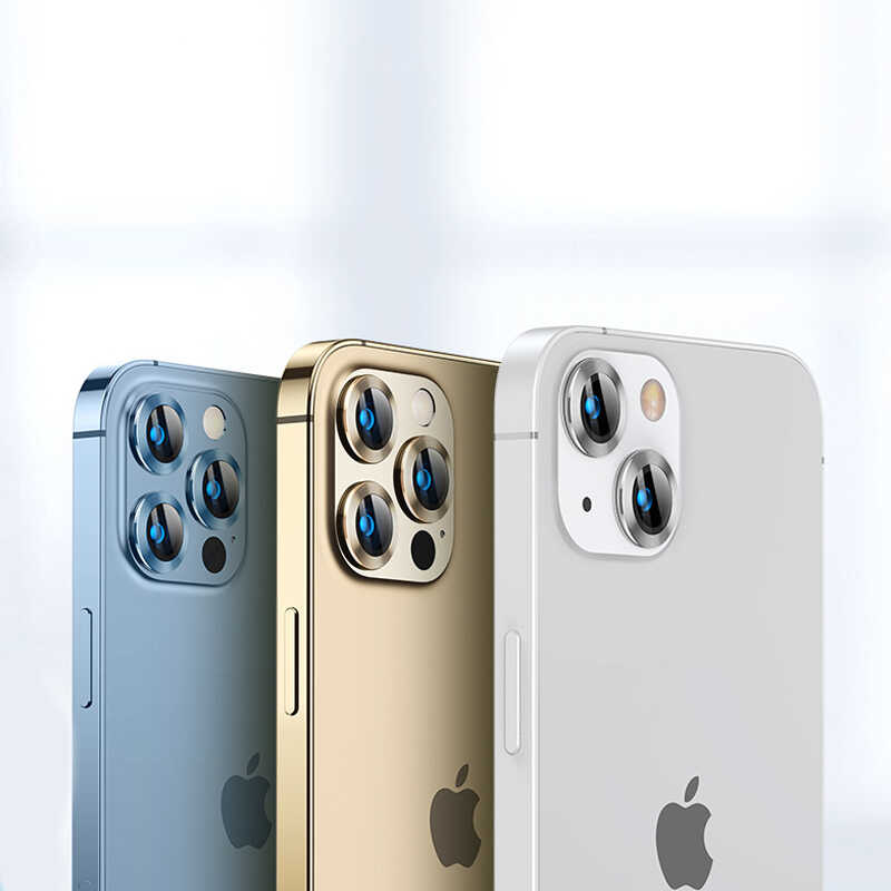 Apple iPhone 13 Pro Max Uyumlu Zore CL-02 Kamera Lens Koruyucu - 11
