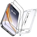 Apple iPhone 17 Uyumlu Raptic Air Glass 2.5D Ekran Koruyucu 2 Adet + Kolay Uygulama Aparatlı - 8