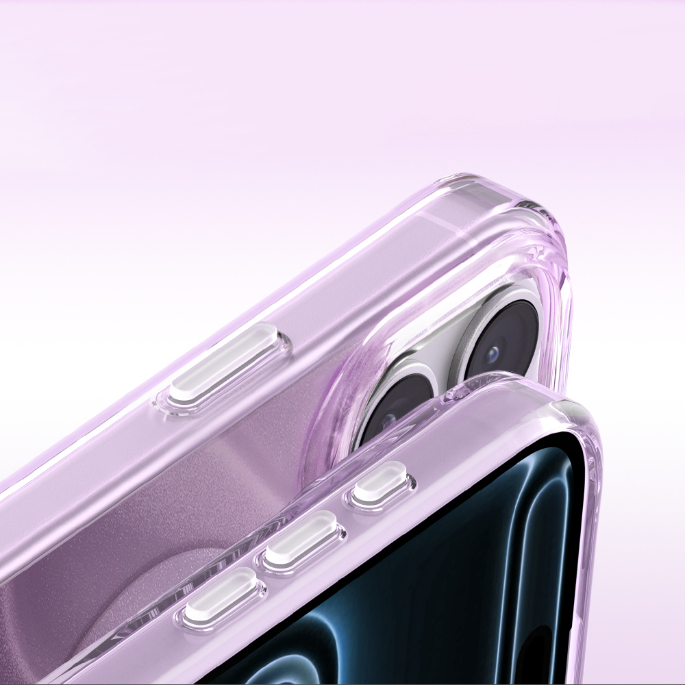 Apple iPhone 17 Pro Uyumlu Kılıf M-Safe Şarj Özellikli Orjinal Swarovski Taşlı Zore Paris Rovix Sert PC Kapak - 7