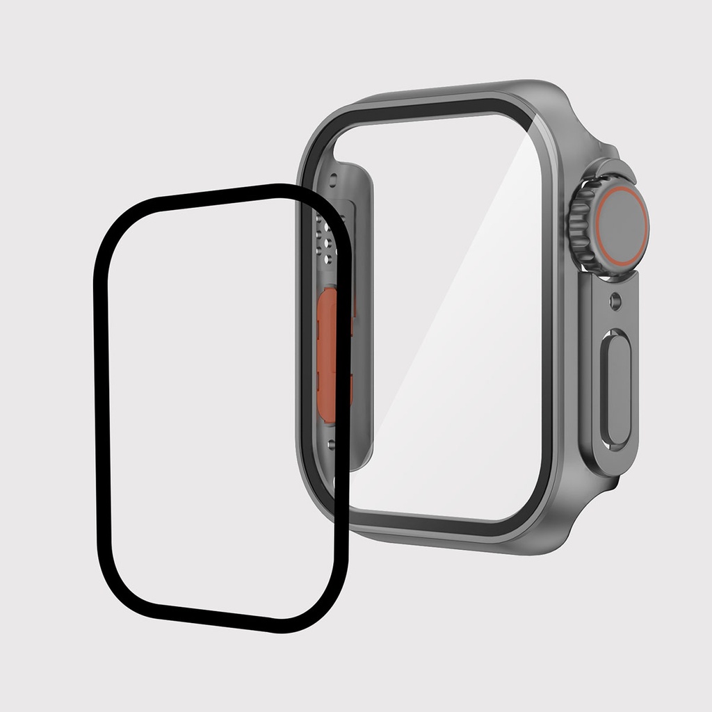 Apple Watch 7-8 45mm - Watch Ultra 49mm Kasa Dönüştürücü ve Ekran Koruyucu Zore Watch Gard 26 - 1