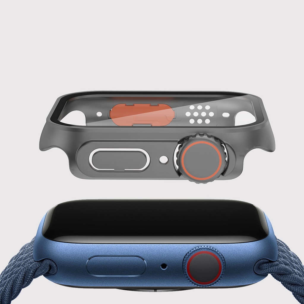 Apple Watch 7-8 45mm - Watch Ultra 49mm Kasa Dönüştürücü ve Ekran Koruyucu Zore Watch Gard 26 - 5