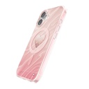 Apple iPhone 17 Uyumlu Kılıf M-Safe Şarj Özellikli Orjinal Swarovski Taşlı Zore Paris Rovix Sert PC Kapak - 2