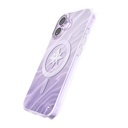 Apple iPhone 17 Uyumlu Kılıf M-Safe Şarj Özellikli Orjinal Swarovski Taşlı Zore Paris Rovix Sert PC Kapak - 2