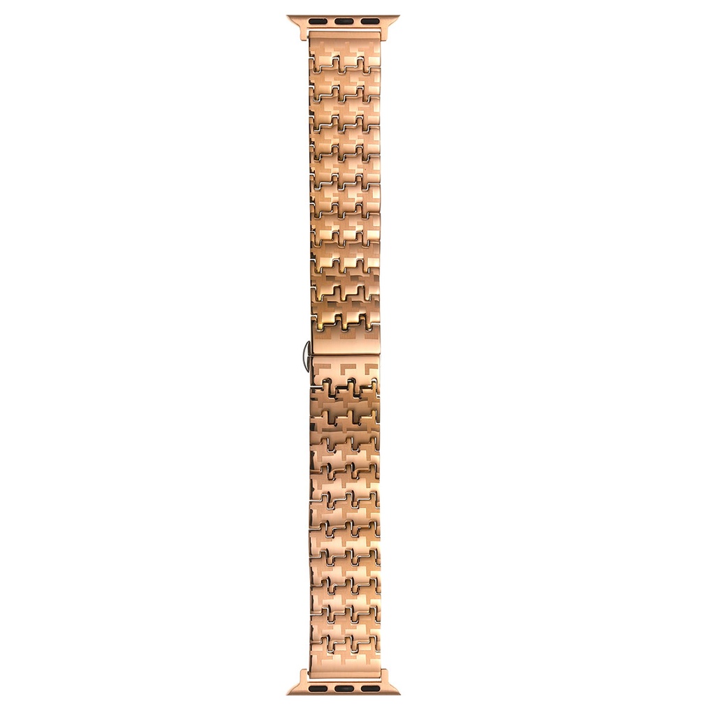 Apple Watch 7 45mm Uyumlu Zore KRD-86 Metal Kordon - 5