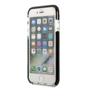 Apple iPhone SE 2022 Uyumlu Kılıf Karl Lagerfeld Kenarları Siyah Silikon K&C Dizayn Kapak - 5