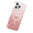 Apple iPhone 16 Pro Max Uyumlu Kılıf M-Safe Şarj Özellikli Orjinal Swarovski Taşlı Zore Paris Rovix Sert PC Kapak - 1