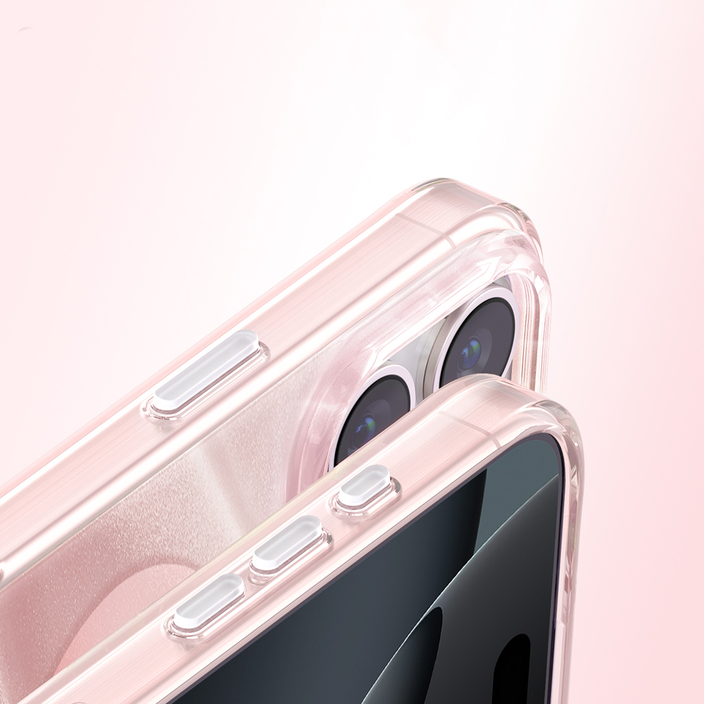 Apple iPhone 16 Pro Max Uyumlu Kılıf M-Safe Şarj Özellikli Orjinal Swarovski Taşlı Zore Paris Rovix Sert PC Kapak - 7
